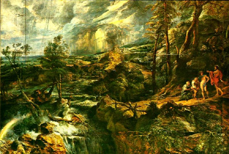 Peter Paul Rubens ovaderslandskap oil painting picture
